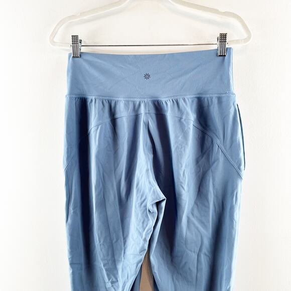 Athleta Salutation Pull On High Waisted Jogger Pants Blue Star Medium - Picture 9 of 9